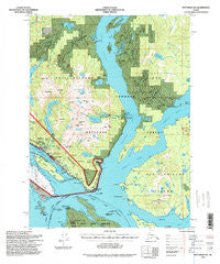 Ketchikan B-5 Alaska Historical topographic map, 1:63360 scale, 15 X 15 Minute, Year 1994