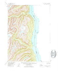Ketchikan C-1 Alaska Historical topographic map, 1:63360 scale, 15 X 15 Minute, Year 1955