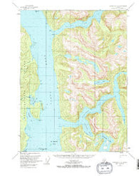 Ketchikan C-3 Alaska Historical topographic map, 1:63360 scale, 15 X 15 Minute, Year 1955