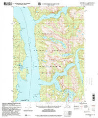 Ketchikan C-3 Alaska Historical topographic map, 1:63360 scale, 15 X 15 Minute, Year 1996