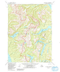 Ketchikan C-4 Alaska Historical topographic map, 1:63360 scale, 15 X 15 Minute, Year 1955