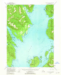 Ketchikan C-6 Alaska Historical topographic map, 1:63360 scale, 15 X 15 Minute, Year 1949