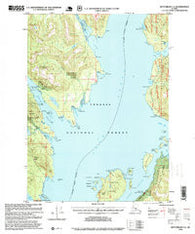 Ketchikan C-6 Alaska Historical topographic map, 1:63360 scale, 15 X 15 Minute, Year 1995