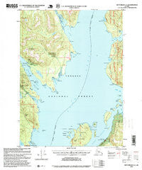 Ketchikan C-6 Alaska Historical topographic map, 1:63360 scale, 15 X 15 Minute, Year 1995