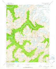 Ketchikan D-2 Alaska Historical topographic map, 1:63360 scale, 15 X 15 Minute, Year 1955