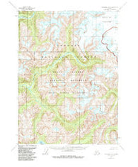 Ketchikan D-2 Alaska Historical topographic map, 1:63360 scale, 15 X 15 Minute, Year 1955