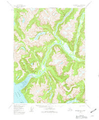 Ketchikan D-3 Alaska Historical topographic map, 1:63360 scale, 15 X 15 Minute, Year 1955