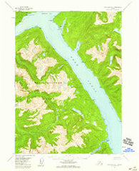 Ketchikan D-4 Alaska Historical topographic map, 1:63360 scale, 15 X 15 Minute, Year 1955