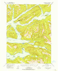 Ketchikan D-5 Alaska Historical topographic map, 1:63360 scale, 15 X 15 Minute, Year 1953