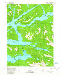 Ketchikan D-5 Alaska Historical topographic map, 1:63360 scale, 15 X 15 Minute, Year 1952