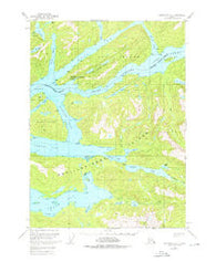 Ketchikan D-5 Alaska Historical topographic map, 1:63360 scale, 15 X 15 Minute, Year 1952
