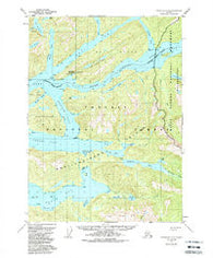 Ketchikan D-5 Alaska Historical topographic map, 1:63360 scale, 15 X 15 Minute, Year 1952