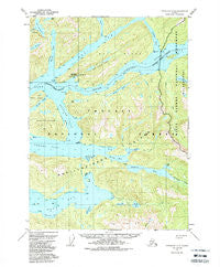 Ketchikan D-5 Alaska Historical topographic map, 1:63360 scale, 15 X 15 Minute, Year 1952