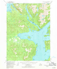 Ketchikan D-6 Alaska Historical topographic map, 1:63360 scale, 15 X 15 Minute, Year 1952
