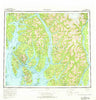 Ketchikan Alaska Historical topographic map, 1:250000 scale, 1 X 2 Degree, Year 1955