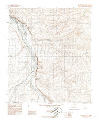 Killik River D-1 Alaska Historical topographic map, 1:63360 scale, 15 X 15 Minute, Year 1986