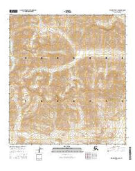 Killik River A-3 NE Alaska Current topographic map, 1:25000 scale, 7.5 X 7.5 Minute, Year 2016