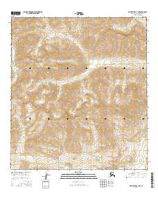 Killik River A-3 NE Alaska Current topographic map, 1:25000 scale, 7.5 X 7.5 Minute, Year 2016