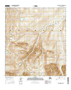 Killik River B-2 NE Alaska Current topographic map, 1:25000 scale, 7.5 X 7.5 Minute, Year 2016