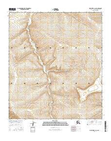 Killik River D-1 SE Alaska Current topographic map, 1:25000 scale, 7.5 X 7.5 Minute, Year 2016
