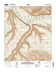 Killik River D-2 NE Alaska Current topographic map, 1:25000 scale, 7.5 X 7.5 Minute, Year 2016
