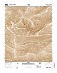 Killik River D-3 NE Alaska Current topographic map, 1:25000 scale, 7.5 X 7.5 Minute, Year 2016