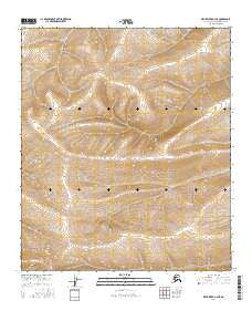 Killik River D-3 NE Alaska Current topographic map, 1:25000 scale, 7.5 X 7.5 Minute, Year 2016