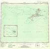 Kiska Alaska Historical topographic map, 1:250000 scale, 1 X 2 Degree, Year 1951