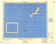 Kiska Alaska Historical topographic map, 1:250000 scale, 1 X 2 Degree, Year 1958