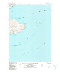 Kodiak A-3 Alaska Historical topographic map, 1:63360 scale, 15 X 15 Minute, Year 1949