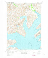 Kodiak A-5 Alaska Historical topographic map, 1:63360 scale, 15 X 15 Minute, Year 1952