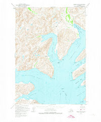 Kodiak A-5 Alaska Historical topographic map, 1:63360 scale, 15 X 15 Minute, Year 1952