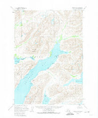Kodiak A-6 Alaska Historical topographic map, 1:63360 scale, 15 X 15 Minute, Year 1952