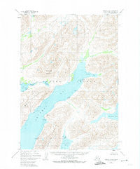 Kodiak A-6 Alaska Historical topographic map, 1:63360 scale, 15 X 15 Minute, Year 1952