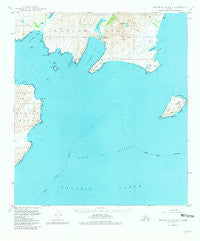 Kodiak B-1 and B-2 Alaska Historical topographic map, 1:63360 scale, 15 X 15 Minute, Year 1949