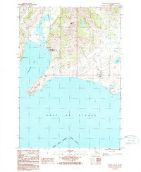 Kodiak B-2 NE Alaska Historical topographic map, 1:25000 scale, 7.5 X 7.5 Minute, Year 1987
