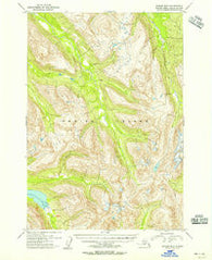 Kodiak B-5 Alaska Historical topographic map, 1:63360 scale, 15 X 15 Minute, Year 1954