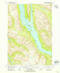 Kodiak B-6 Alaska Historical topographic map, 1:63360 scale, 15 X 15 Minute, Year 1954