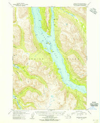 Kodiak B-6 Alaska Historical topographic map, 1:63360 scale, 15 X 15 Minute, Year 1954