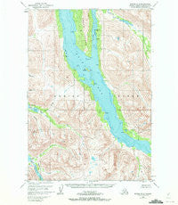 Kodiak B-6 Alaska Historical topographic map, 1:63360 scale, 15 X 15 Minute, Year 1952