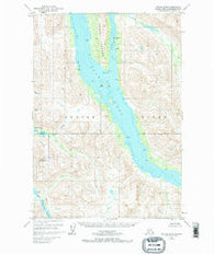 Kodiak B-6 Alaska Historical topographic map, 1:63360 scale, 15 X 15 Minute, Year 1952