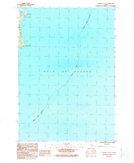 Kodiak C-1 SE Alaska Historical topographic map, 1:25000 scale, 7.5 X 7.5 Minute, Year 1987