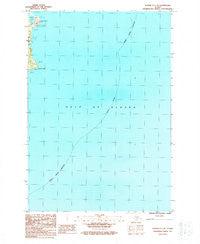 Kodiak C-1 SE Alaska Historical topographic map, 1:25000 scale, 7.5 X 7.5 Minute, Year 1987