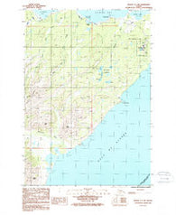 Kodiak C-1 SW Alaska Historical topographic map, 1:25000 scale, 7.5 X 7.5 Minute, Year 1987