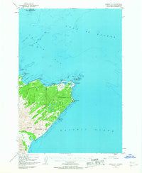Kodiak C-1 Alaska Historical topographic map, 1:63360 scale, 15 X 15 Minute, Year 1949