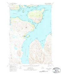 Kodiak D-3 Alaska Historical topographic map, 1:63360 scale, 15 X 15 Minute, Year 1947