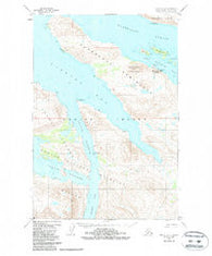 Kodiak D-4 Alaska Historical topographic map, 1:63360 scale, 15 X 15 Minute, Year 1952