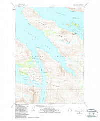Kodiak D-4 Alaska Historical topographic map, 1:63360 scale, 15 X 15 Minute, Year 1952