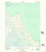 Kotzebue D-1 Alaska Historical topographic map, 1:63360 scale, 15 X 15 Minute, Year 1951