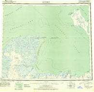 Kotzebue Alaska Historical topographic map, 1:250000 scale, 1 X 3 Degree, Year 1951